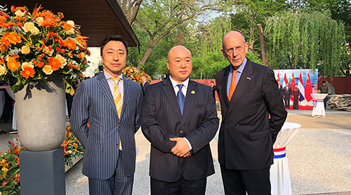 2018年4月26日 尚赫公司应邀出席荷兰驻华大使馆举办的国王节派对