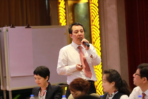 信息中心张小卫总经理发言
