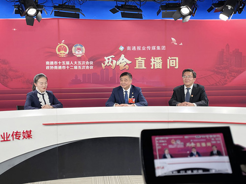 安惠董事长陈惠参加南通“两会” 积极建言插图1