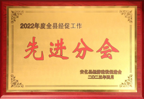 绿之韵胡国安获评“全县经促工作先进个人”插图18
