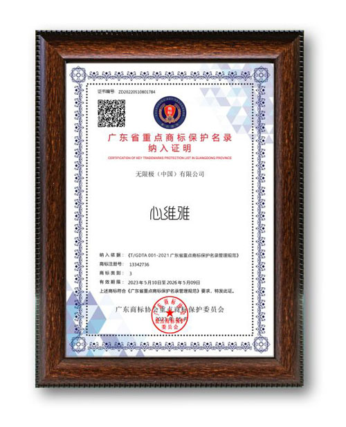 无限极旗下商标入选广东省重点商标保护名录(图3)